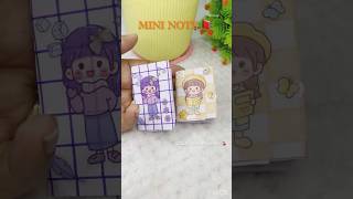 📒 😍 So Cute & Easy! ✨#diy #mininotebook #kawaii #craft #shortvideo
