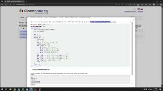 Educational Codeforces Round 181 (Rated for Div. 2) task A - Difficult Contest