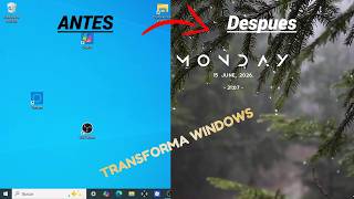 COMO poner skins en rainmeter y configurar LOS FONDOS EN WALPAPER ENGINE 🔥🔥