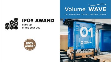 IFOY AWARD Night 2021 – Volume Lagersysteme GmbH - Start up of the year