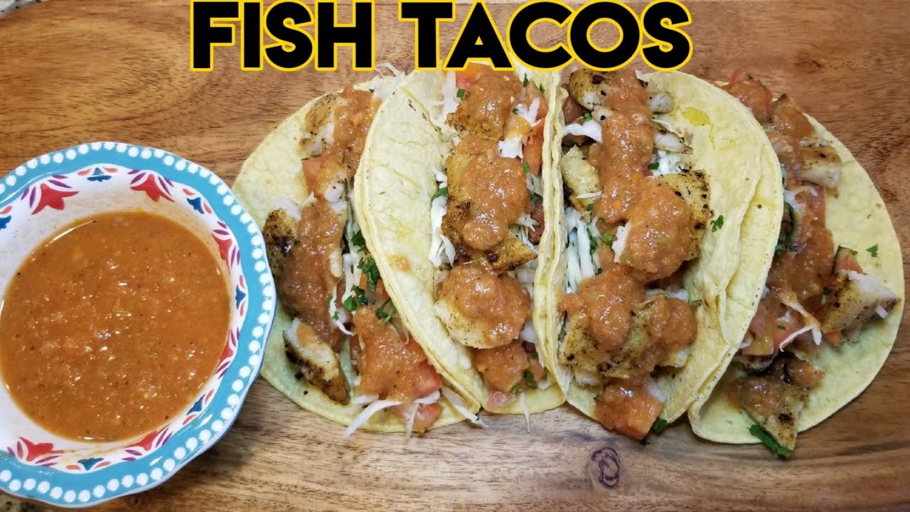 BEST EVER fish tacos recipe How to make easy fish tacos recipe SWAI