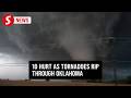 At least 10 injured after tornadoes hit northern Oklahoma