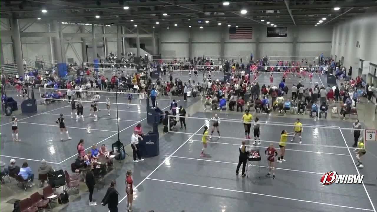 85 volleyball teams come together for first-ever Topeka Throwdown Volleyball Tournament