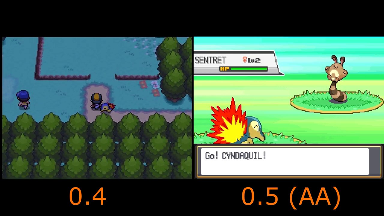 Emulação Prévia do MelonDS 0.5 vs MelonDS 0.4 Pokémon HeartGold