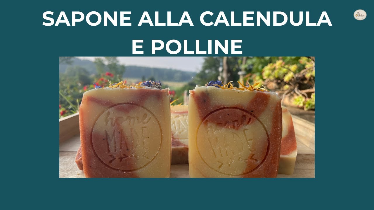Sapone alla calendula e polline | 100% NATURALE