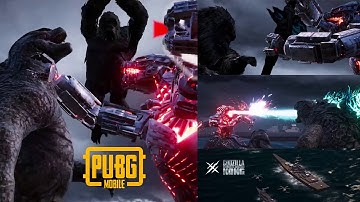 Godzilla and Kong vs Mechagodzilla | TITANS Final Stand | PUBG Mobile (Full Event)