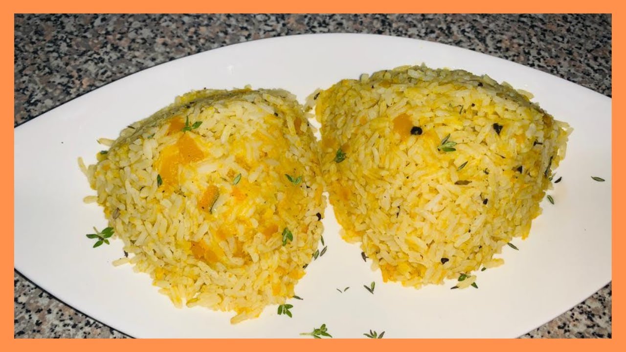 How to make pumpkin rice in coconut milk YouTube