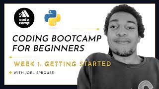 CodeCamp | Beginner #CodingBootcamp Week 3 with Joel Sprouse!