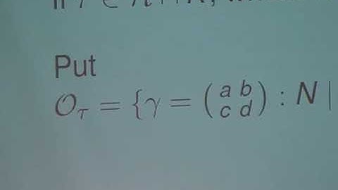 Stark-Heegner points (Henri Darmon, Victor Rotger) 1-4