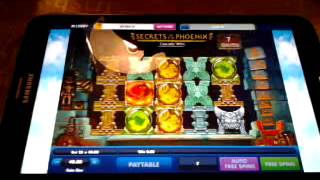 Secret of the Phoenix Free Spin Big Win