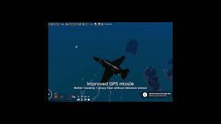 GPS Targeting pod and missile #trailmakers #warthunder #gaming #shorts #militarysimulation #missile