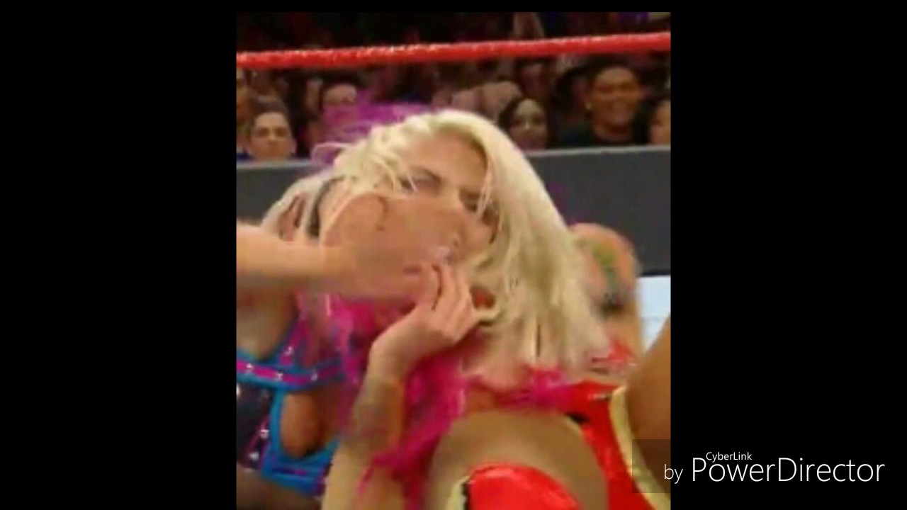 Alexa Bliss nip slip.