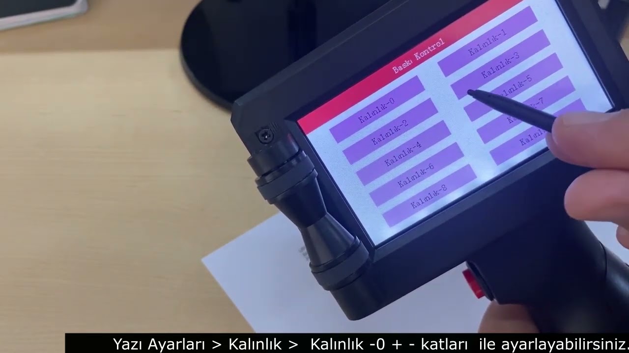 6 KALINLIK AYARI EJ1010N