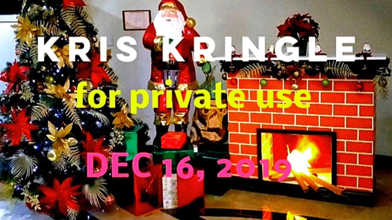 Kris kringle YouTube