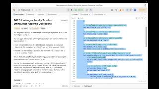 ข้อ 1625. Lexicographically Smallest String After Applying Operations | LeetCode