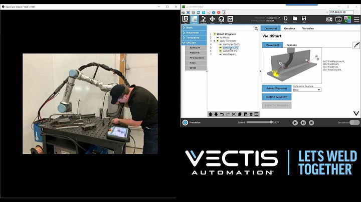 Vectis Webinar Recording with Live Demo - Cobot Welding Tool