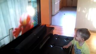 Ethan Thinks Elmo Is Funny