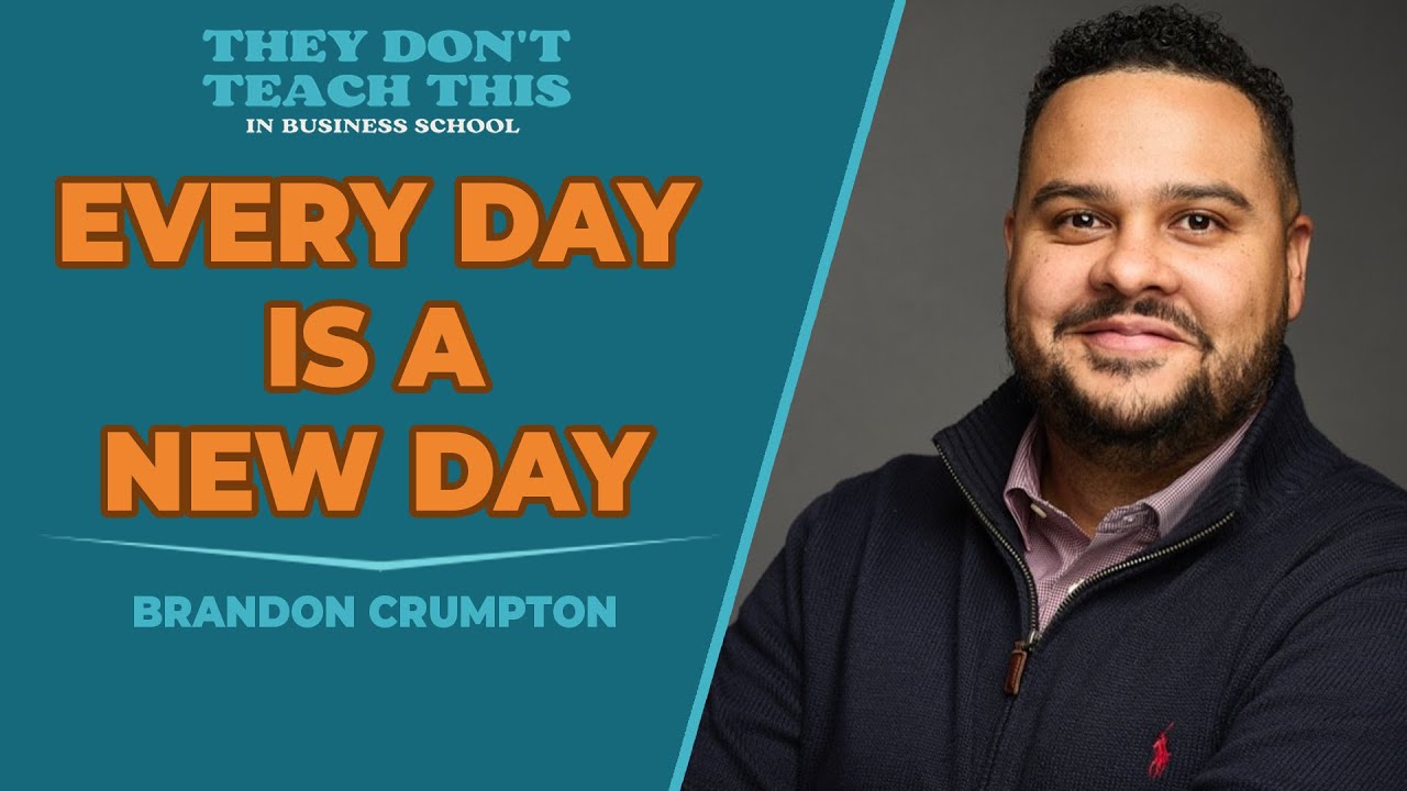 Entrepreneurs, it's you versus you. Brandon Crumpton interview. YouTube