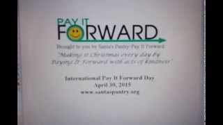Pay It Forward Day 2015