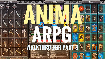Anima ARPG 2020 - Basement II and III walkthrough/Gameplay part 3
