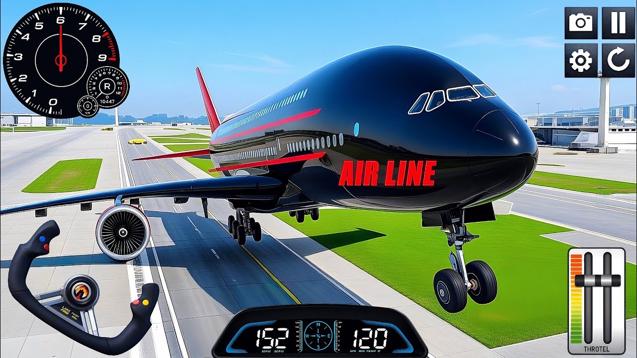 Flight Airplane City Pilot Simulator - Boeing Emergency Landing Drama 🚨✈️ (Android Gameplay)