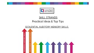 CPD Practical Ideas & Top Tips: Sequential Auditory Memory