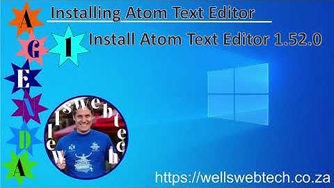 Atom 1.52.0 Install on Windows 10 64-bit