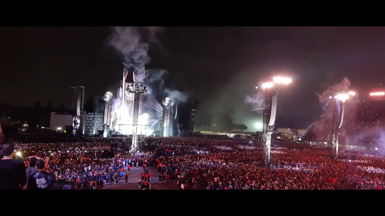 Rammstein - Intro + Armee der Tristen - Live at Foro Sol, Ciudad de México, 2.10.2022