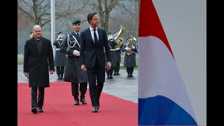 Ehrenkompanie - Niederlande Ministerpräsident - Militärische Ehren