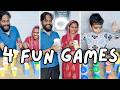 4 Super Fun Cup Games at Home! Family Challenge 😂