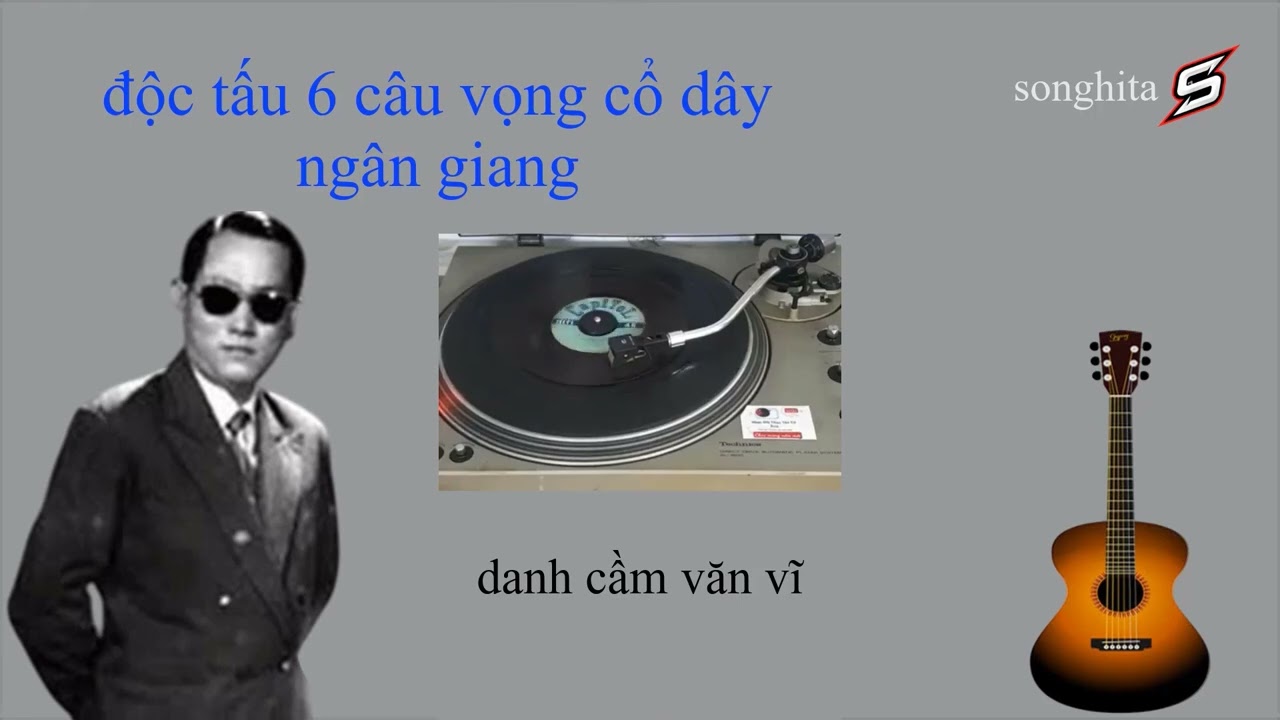 Đệ nhất danh cầm VĂN VĨ độc tấu 6 câu vọng cổ, dây ngân giang #songhita #dancataitu #taitucailuong