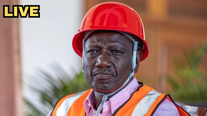 LIVE: President Ruto tours Police Housing Project, Kilimani Station, Nairobi
