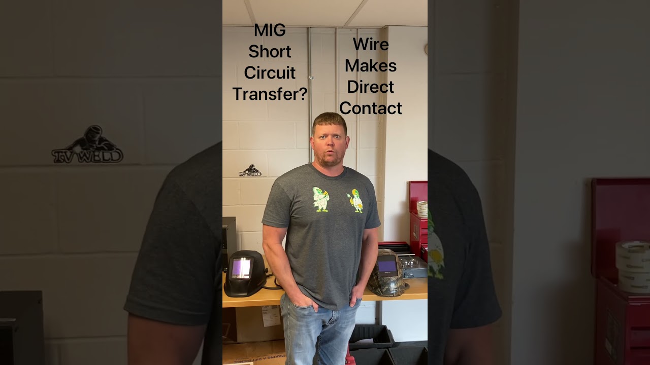 When MIG Welding, What Does Short Circuit Transfer Mean?