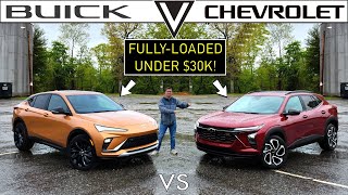 AFFORDABLE STYLE!  2024 Chevy Trax vs. 2024 Buick Envista: Comparison