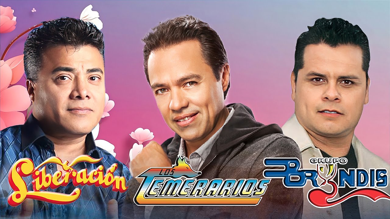 Los Temerarios, Grupo Bryndis, Liberacion Mix Cumbias Romanticas Del Recuerdos ~ Gruperas Inmortales