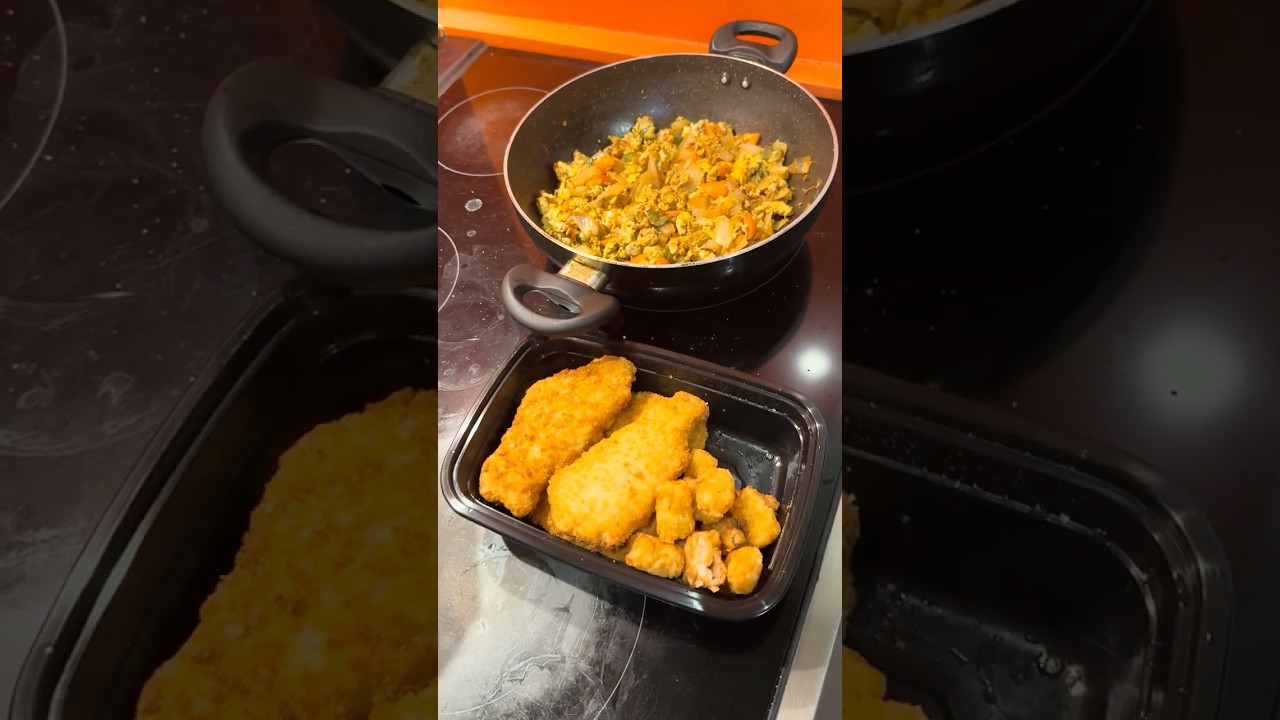 Fish Fillets and Scrambled Eggs