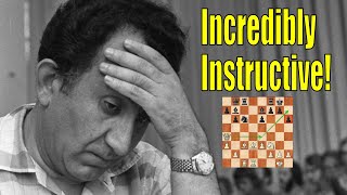 Petrosian Gives a Masterclass in Chess Strategy!