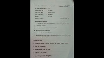 DU SOL B.Com (Hons) | Business Statistics | June 2025 Question Paper