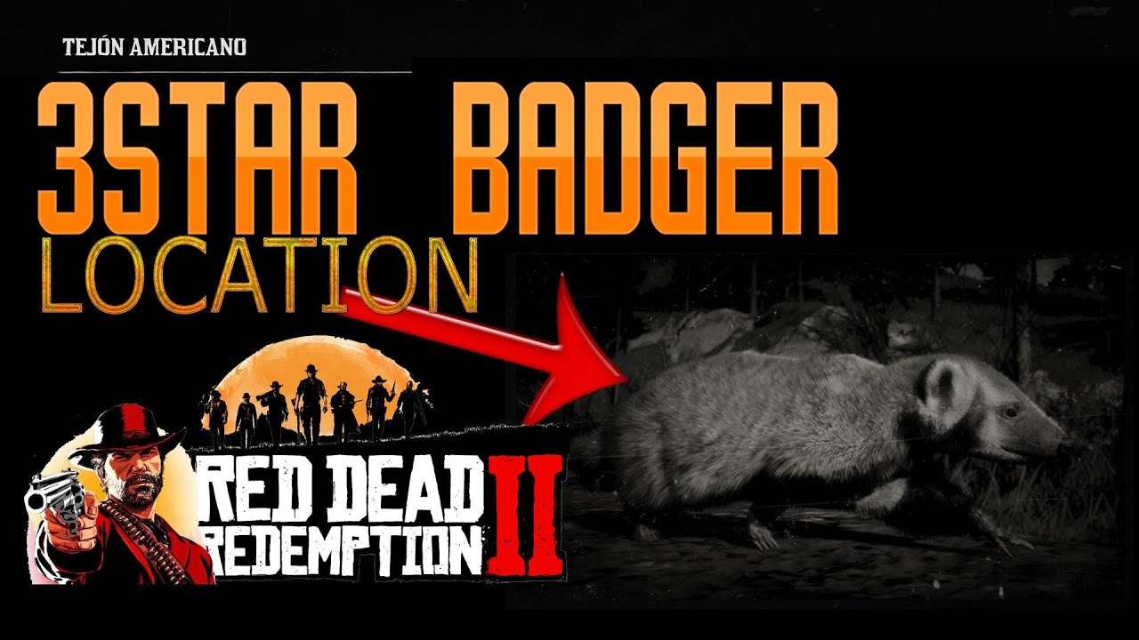 Red Dead Redemption 2 Tejon Americano Piel 3 Estrellas By Mexigamez