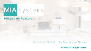 Real Homes Theme Back Office Tool Generate PDF Dossiers for propreties Real Homes Theme Back Office Tool Generate PDF Dossiers for propreties