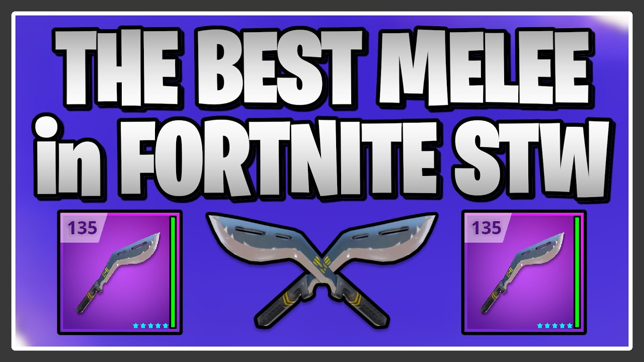 The Founder's Nightcleave: BEST MELEE in Fortnite Save the World?