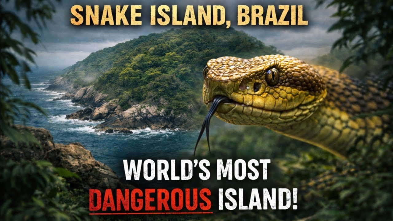 Snake Island, Brazil: World’s Most Dangerous Island 🐍