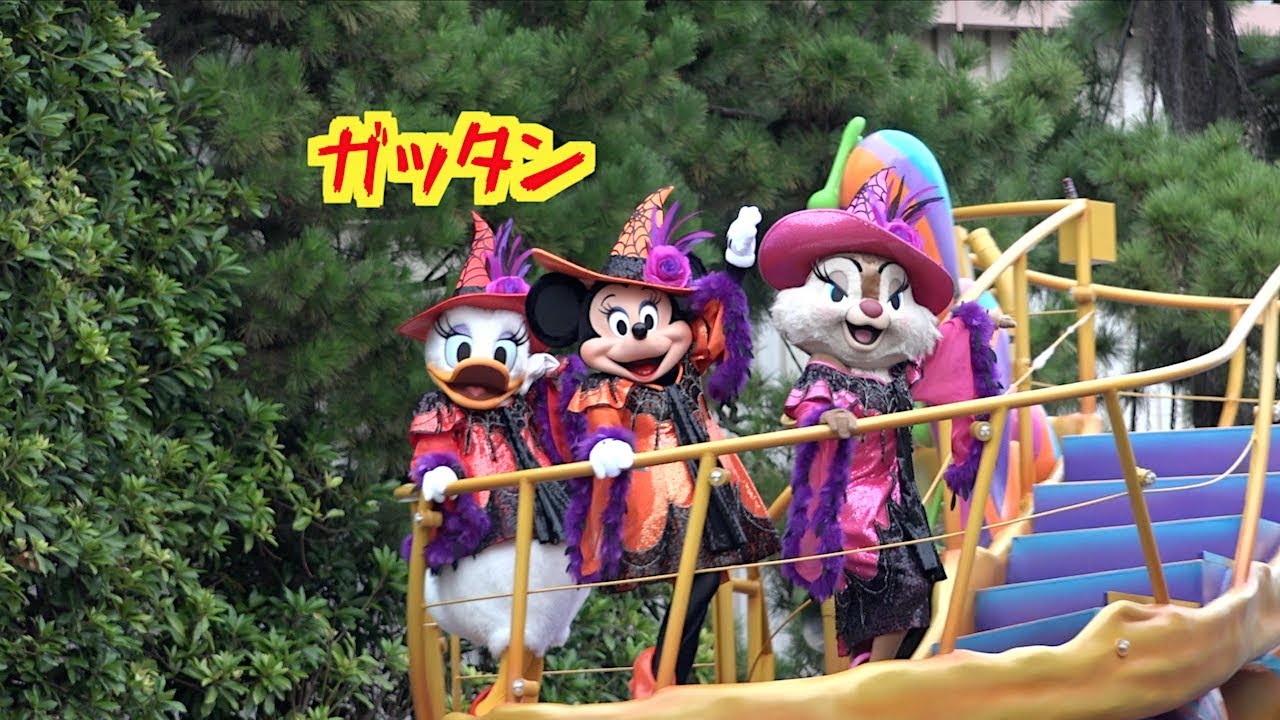 去年の反省が活かされたのか今年のガールズ達は手すりをガッてつかむシーンが見られませんでした（ポップン2017 TDL）