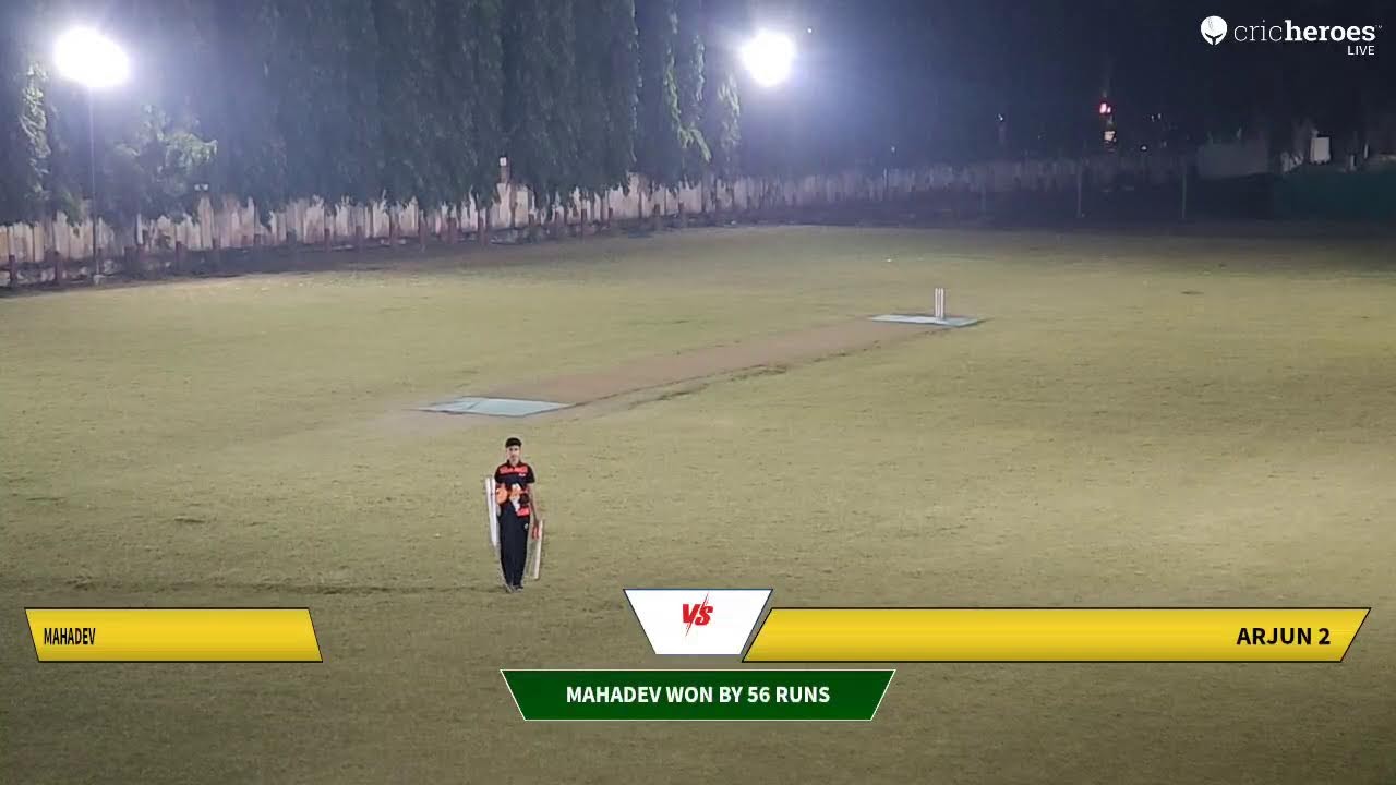 MAHADEV vs ARJUN 2 Live Cricket Match | Arjun Academy Under 14 Junior Premier League 2025 Live - Ar