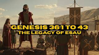 GENESIS 36:1 TO 43 - The Legacy of Esau