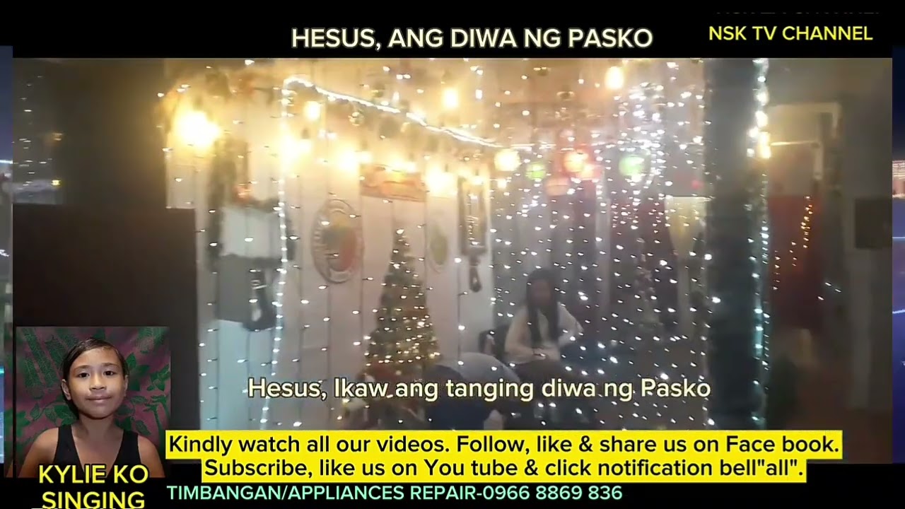 Hesus, diwa ng Pasko. (Christmas Gisoel Song) 
