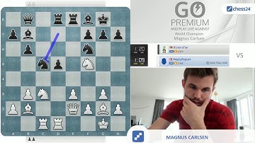 "Plans are overrated!" | Magnus Carlsen vs. chess24 user KickersFan