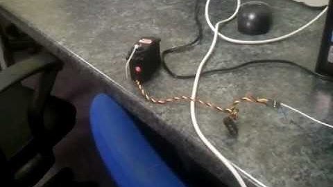 Servo delay function