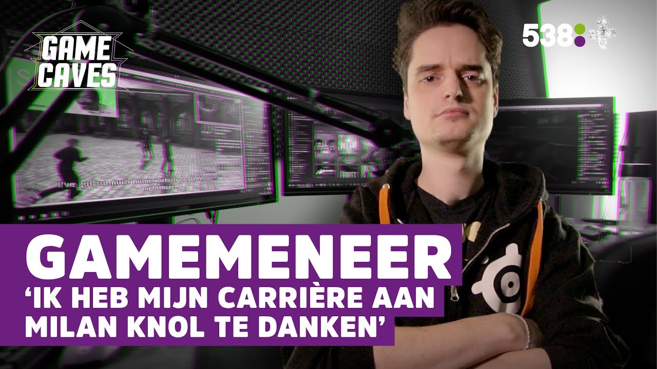 EXCLUSIEF bezoek aan het appartement en GAME COLLECTIE van GAMEMENEER! | GAME CAVES #S2E3