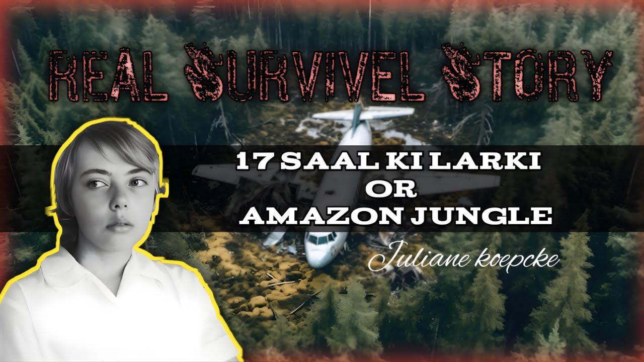 Juliane Koepcke  | Haqeeqi Survival Story | 11 din Amazon jungle me akeli.